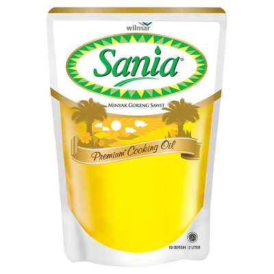 Sania Minyak Goreng Pouch Kemasan 2L Premium